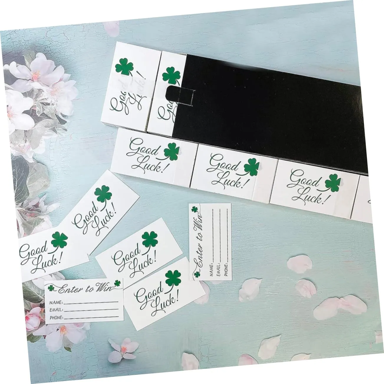 Angoily Biglietti Lotteria Verdi Carta 200 Pezzi