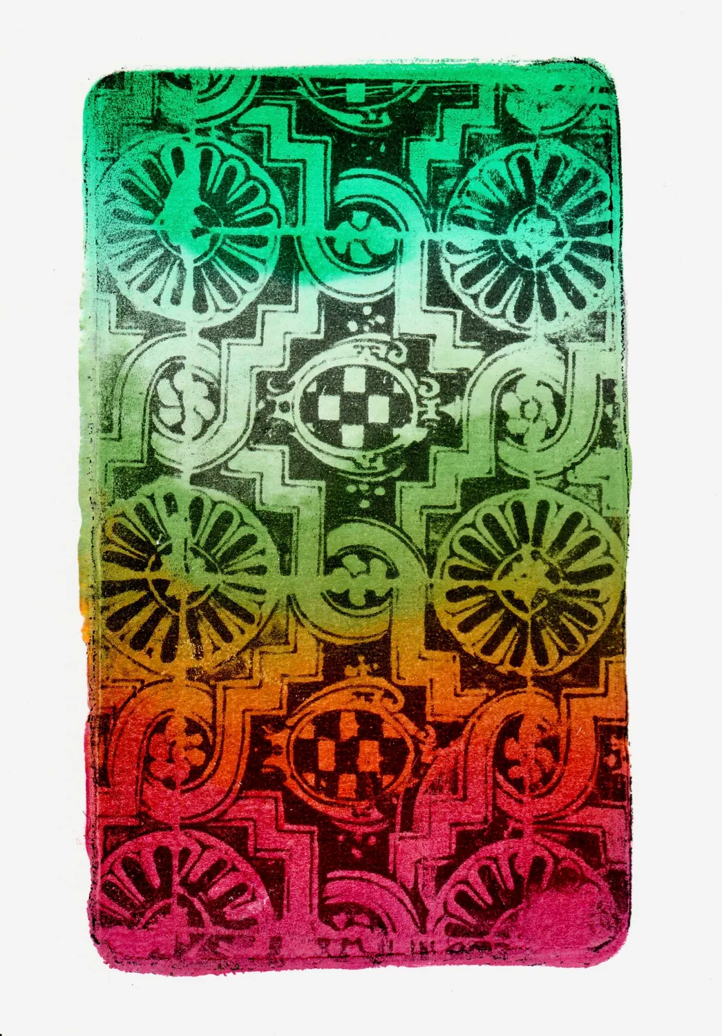 Gelli Arts Image Transfer kit stampa gel con piastra e video