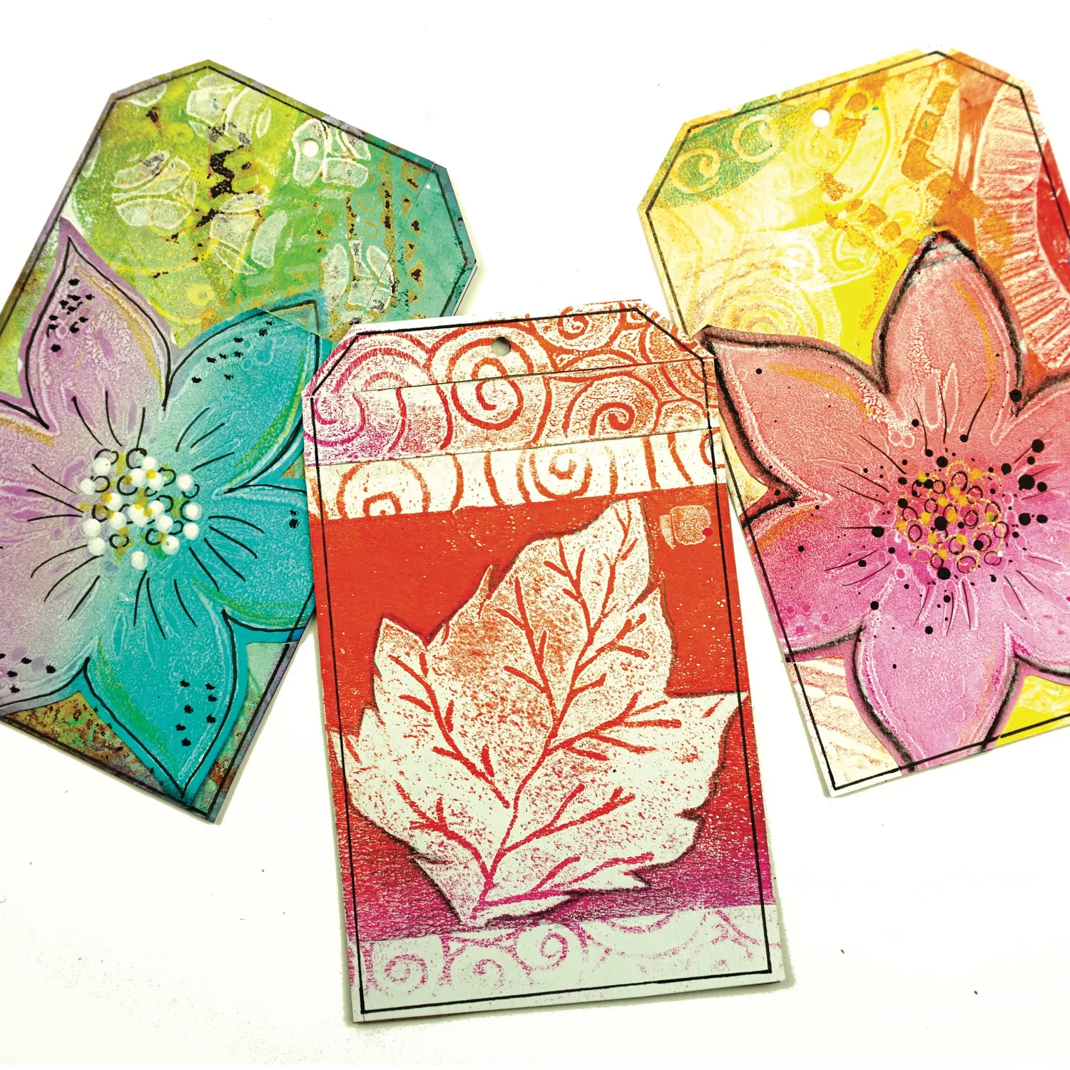 Gelli Arts DIY Stamping Kit timbri fai da te con piastra 3x5