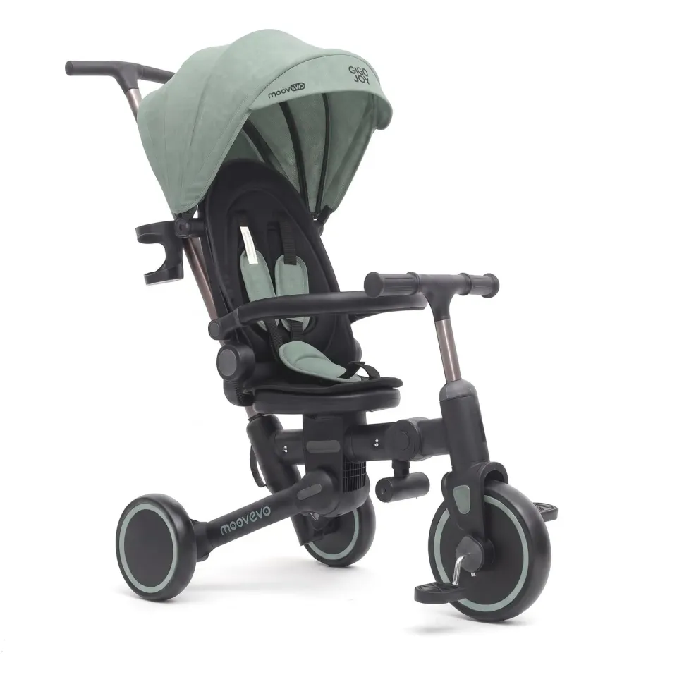 Giodicart MoovEvo triciclo evolutivo 6-in-1 verde 15 kg