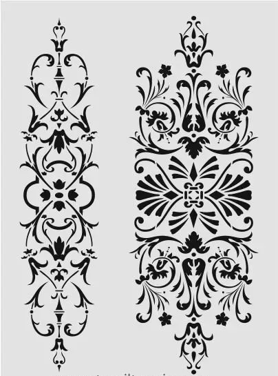 Deco Foam DA046 stencil 35x50 cm motivo grande