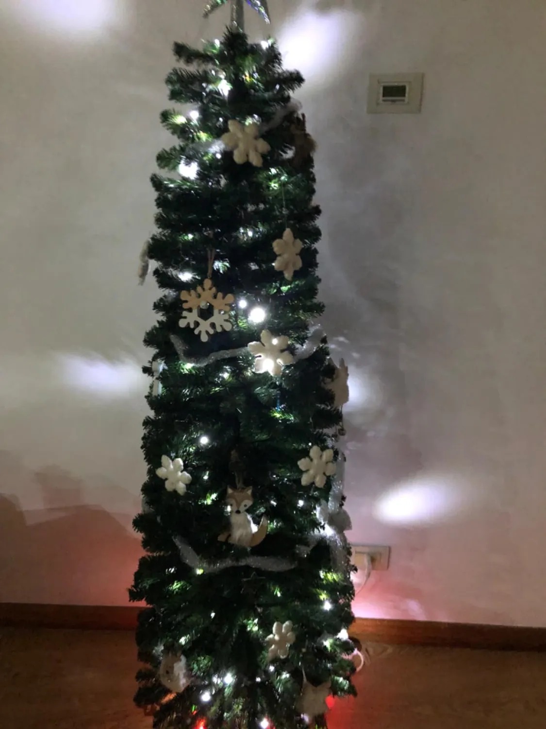 Giodicart Erland albero di Natale slim 180 cm realistico