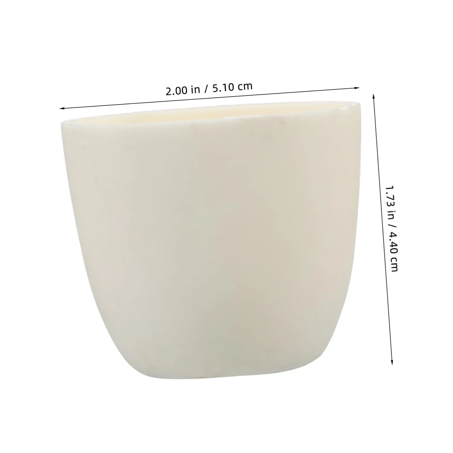 Angoily Crogiolo Allumina 99% Ceramica Resistente al Calore