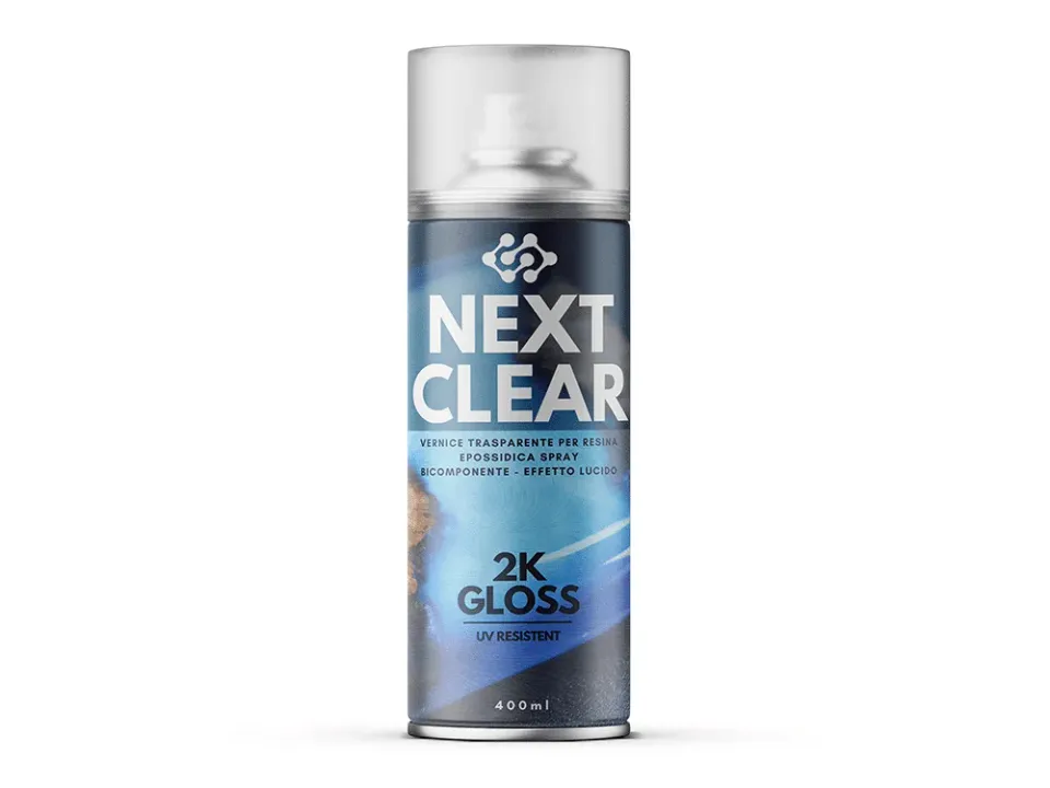 Naturesin NextClear Lucido Vernice Spray trasparente 2K