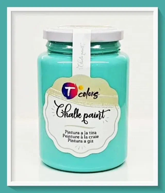 Deco Foam Tcolors D-7951337 chalk paint 400ml turchese coprente