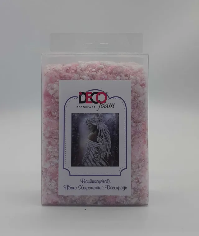 Decofoam 3072 pasta 3D 70g rosa confetti coprente