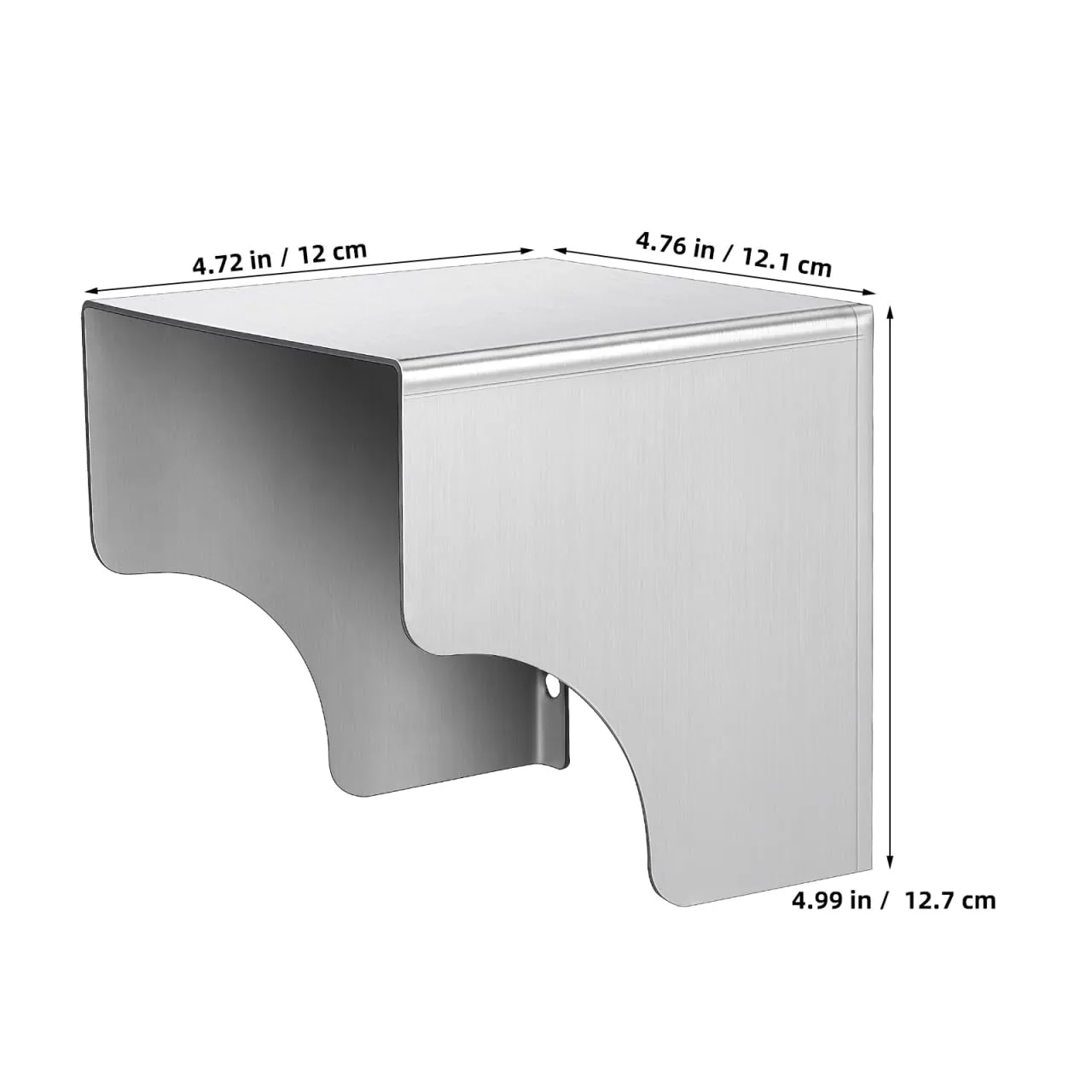 Angoily Parapioggia Campanello Acciaio Inox 125mm
