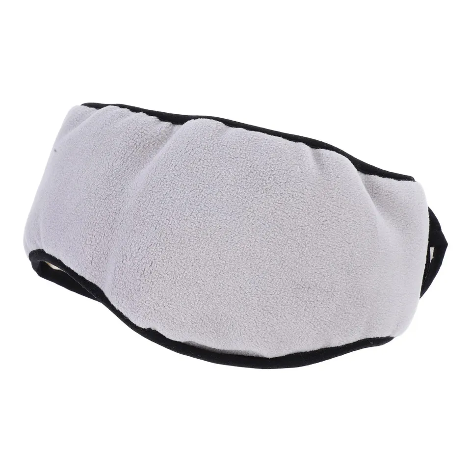 Angoily Paraorecchie Sonno Pile Grigio Regolabile