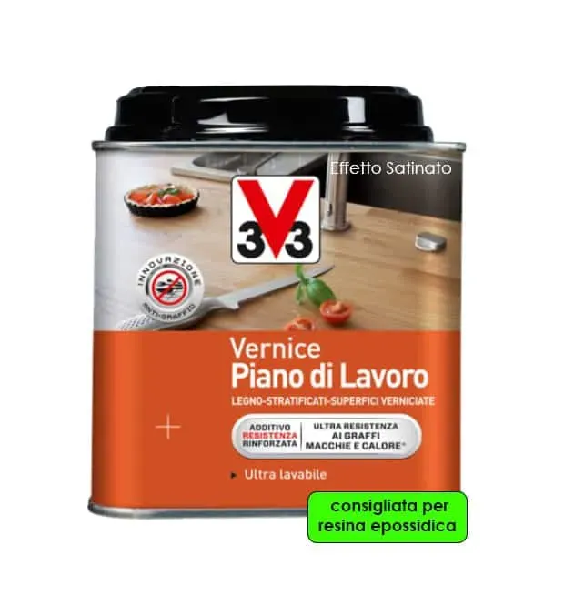 Naturesin vernice protettiva piani lavoro satinata incolore