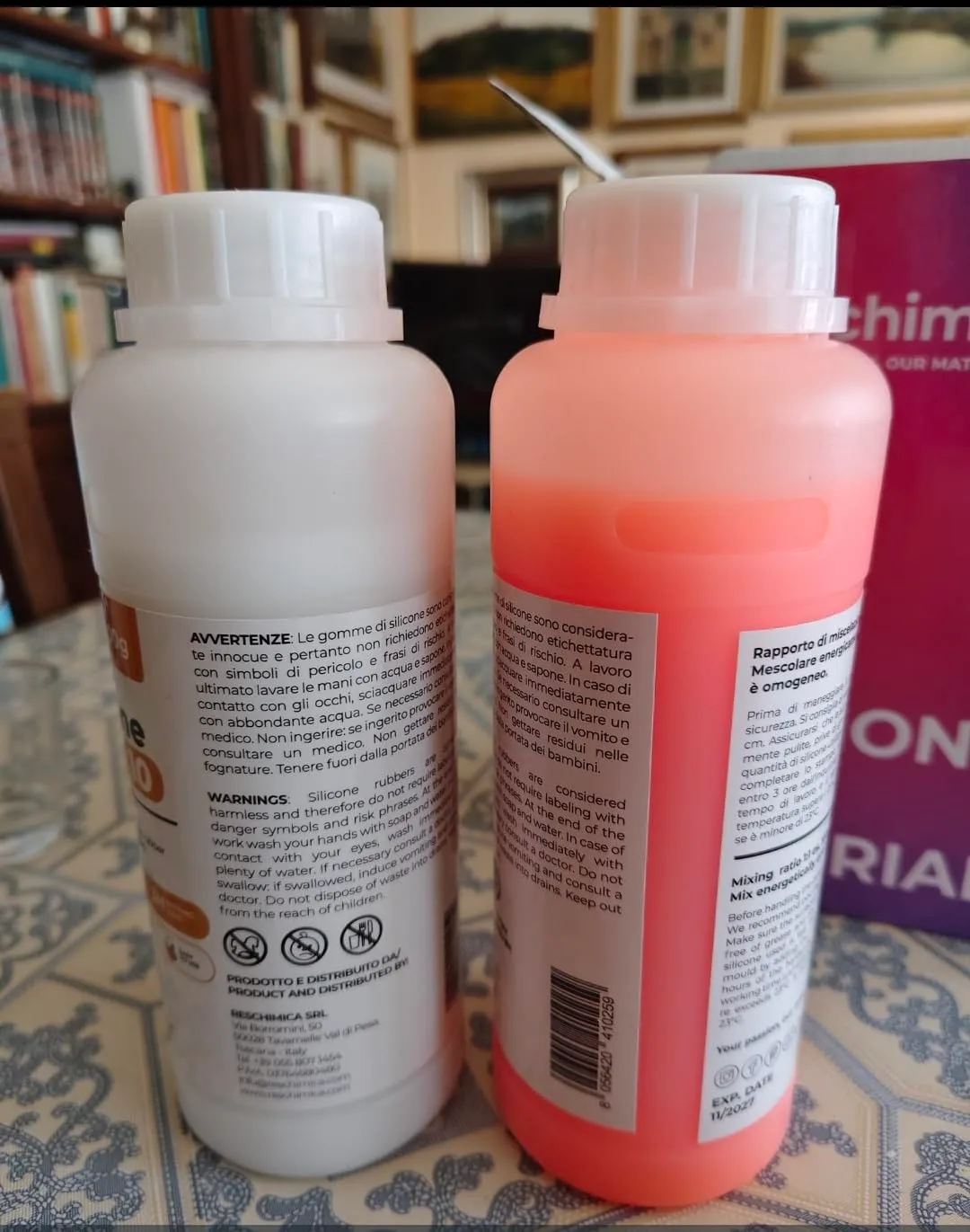 Reschimica R PRO 10 silicone per stampi 1 kg morbido
