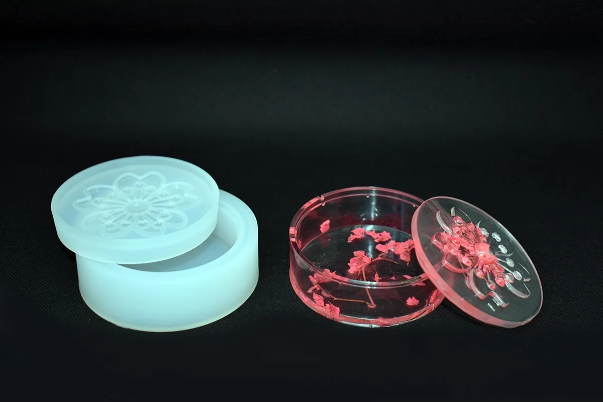 Naturesin Stampo Silicone scatolina con coperchio 8,5 cm