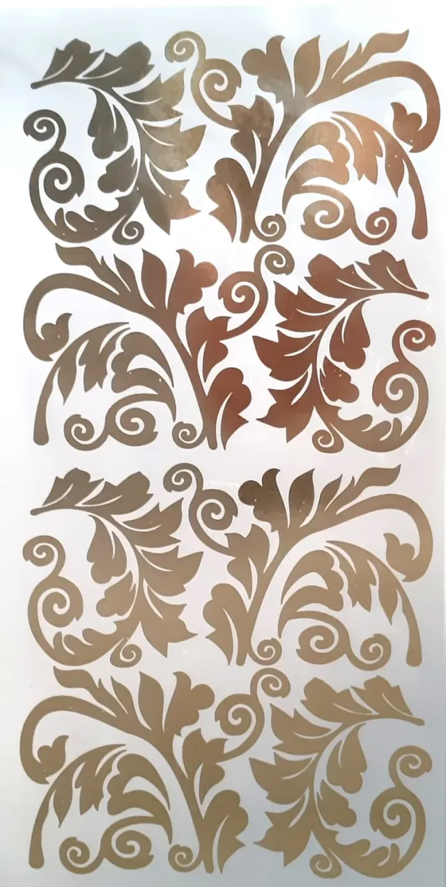 Deco Foam VT14 carta riso trasferimento oro 32x16cm