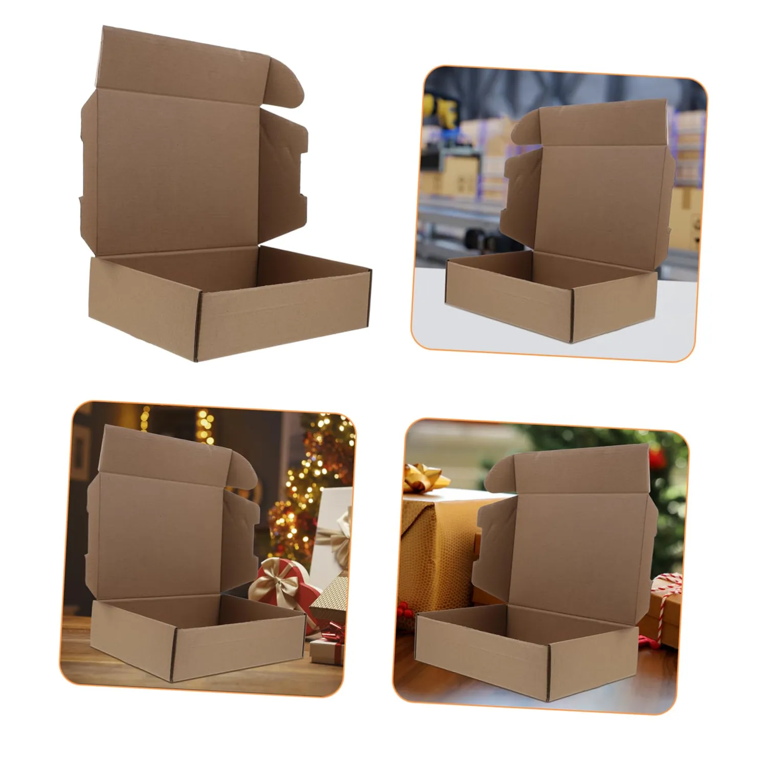 Angoily Scatole Cartone Imballaggio 25 Pezzi Piccole