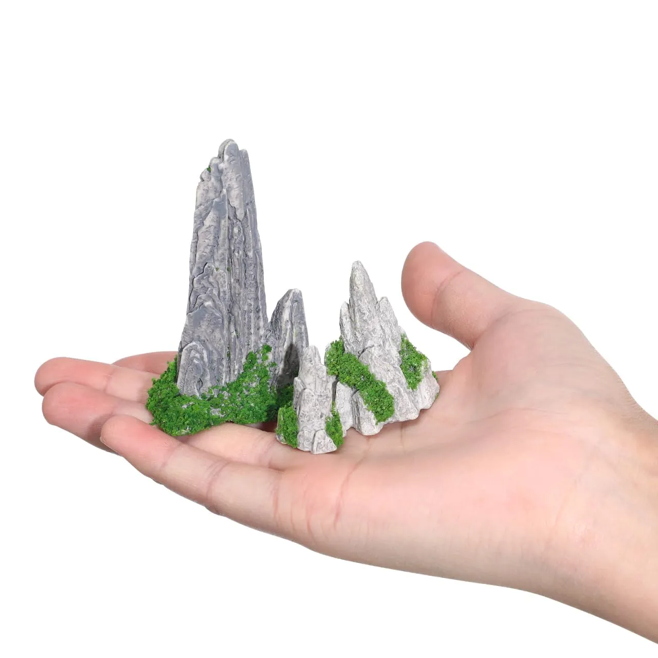 Angoily Roccia miniatura decorativa bonsai in resina