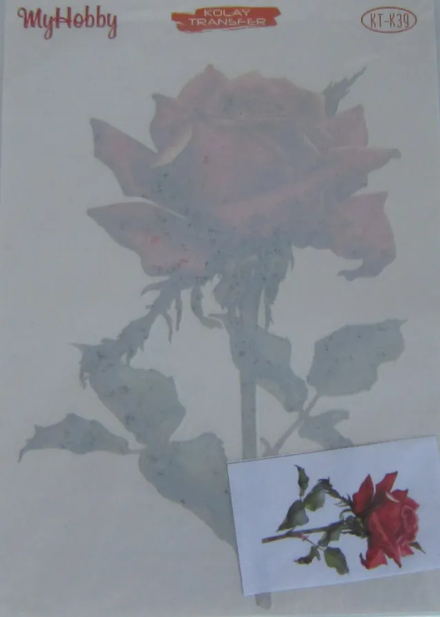 Deco Foam KT-K39 carta riso trasferimento 24x17 cm