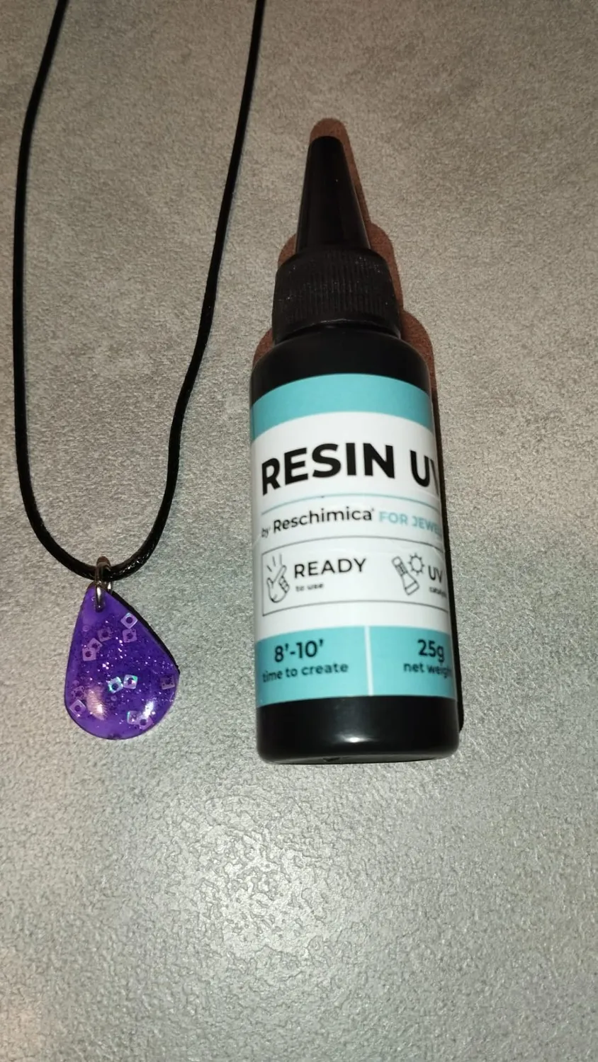Reschimica Fil Cristal Resina UV Trasparente Bijoux 200g