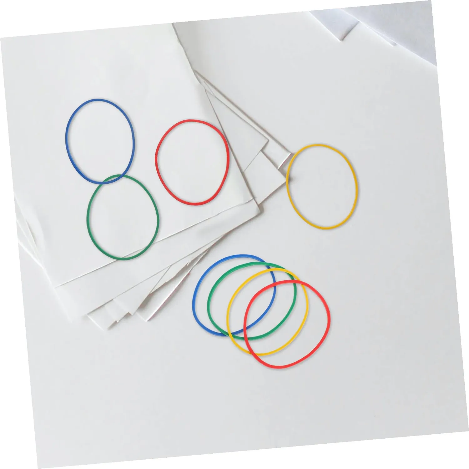 Angoily Elastici Ufficio elastici gomma colorati multifunzione