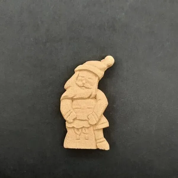 Deco Foam 0412 babbo natale decorazione legno 5x2,7 cm