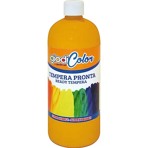 Giodicart Giodicolor Arancio tempera pronta 1000 ml coprente