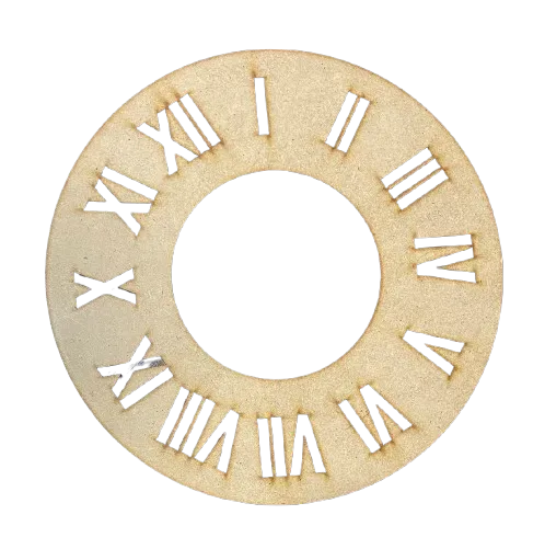 Deco Foam DF003030 pannello orologio tondo 21x21 cm numeri