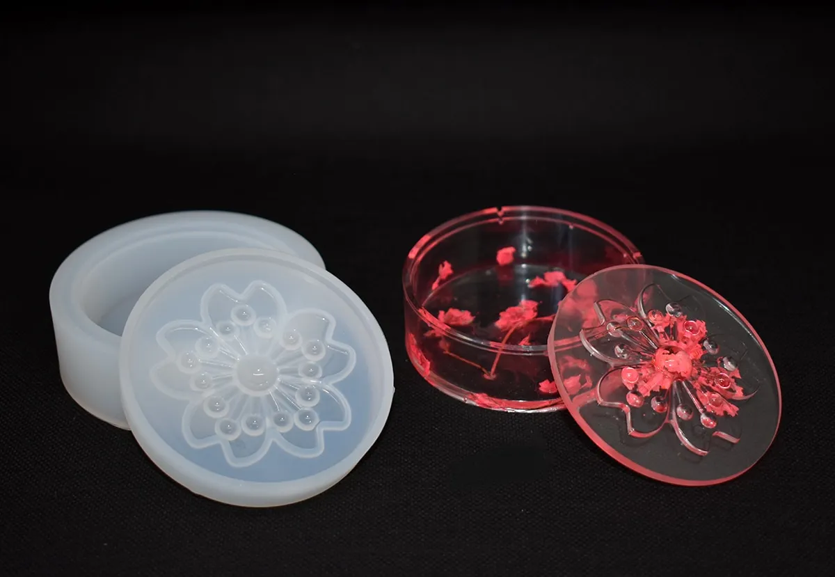 Naturesin Stampo Silicone scatolina con coperchio 8,5 cm