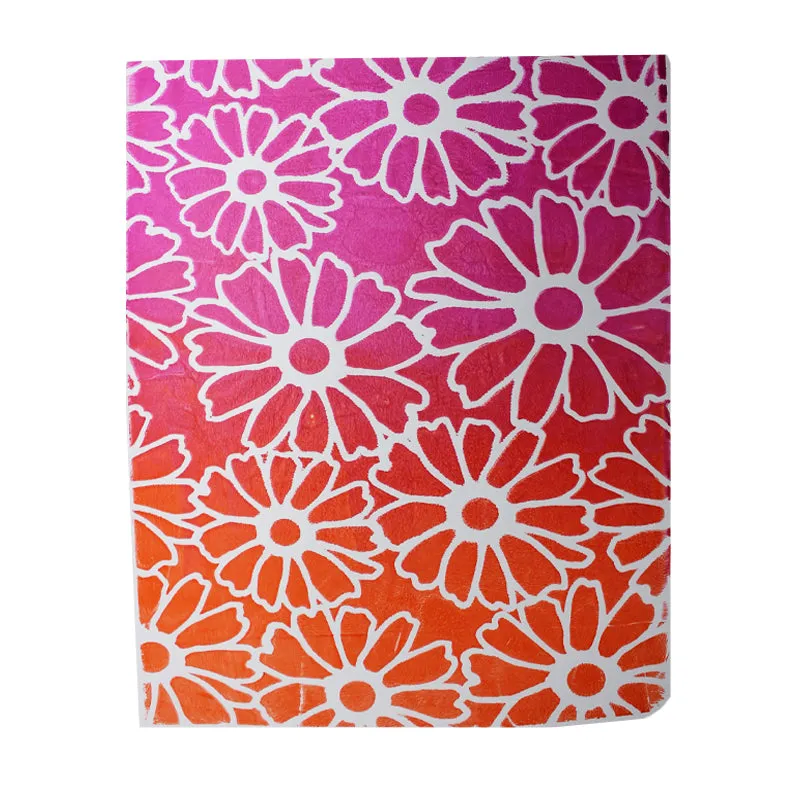 Gelli Arts Flower Stencil 8x10 stencil floreale riutilizzabile