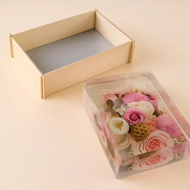 Naturesin cassaforma rettangolare 19,5x13,5x5,5 cm silicone