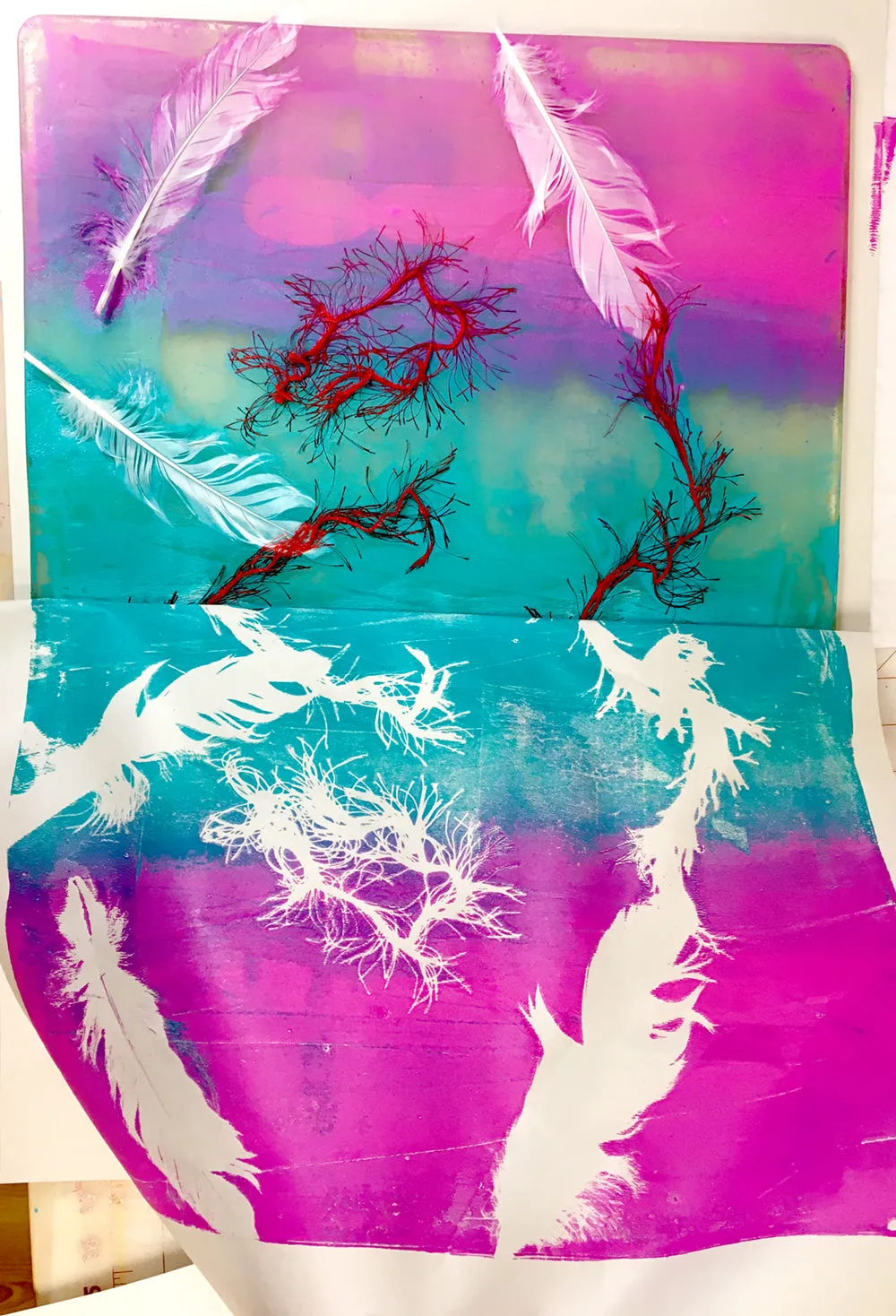 Gelli Arts Large piastra gel 40x50 cm grande formato