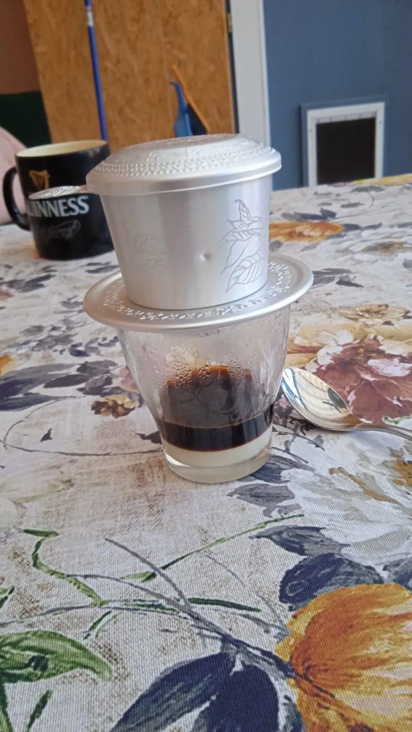 Angoily filtro caffè vietnamita acciaio inox portatile