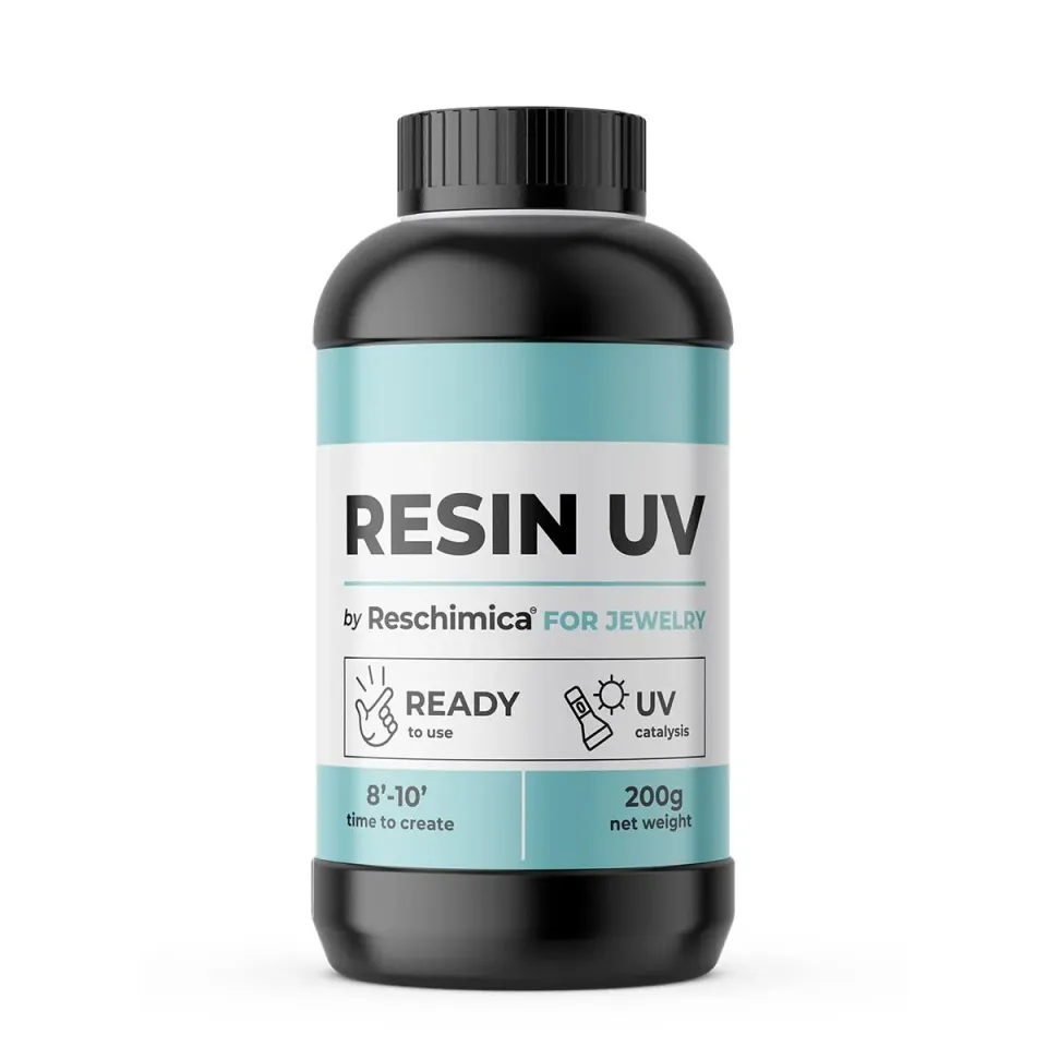 Reschimica Fil Cristal Resina UV Trasparente Bijoux 200g