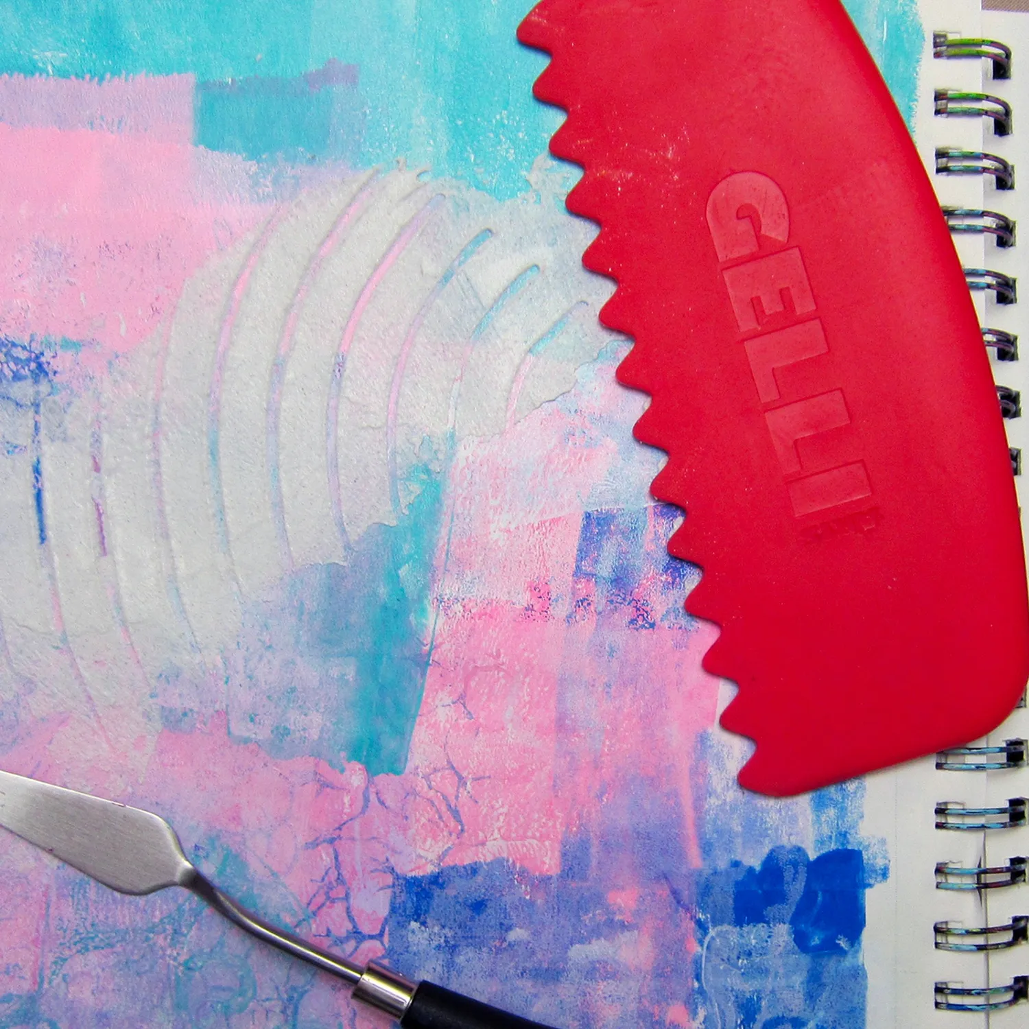 Gelli Arts Round Pack strumenti bordo tondo set 3 pezzi