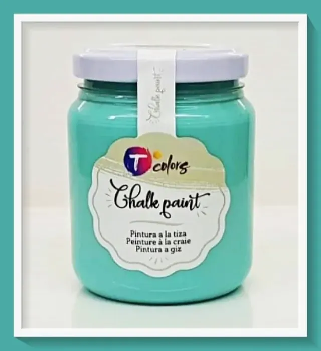 Tcolors D-7946357 chalk paint Turquoise 175 ml