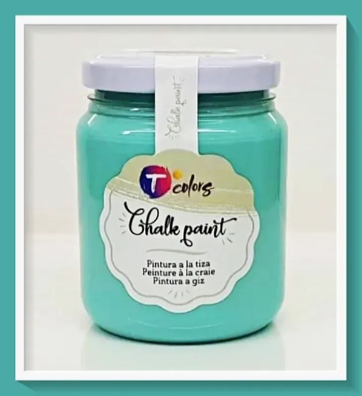 Tcolors D-7946357 chalk paint Turquoise 175 ml