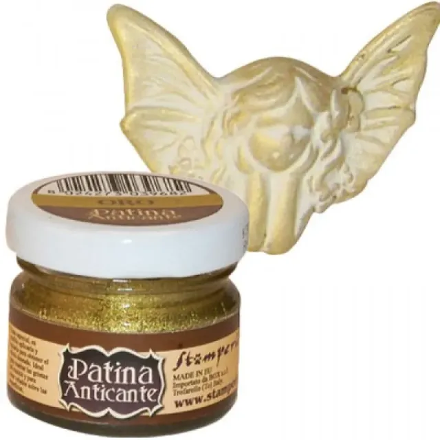 Stamperia 5000753 patina gold 20ml effetto invecchiato