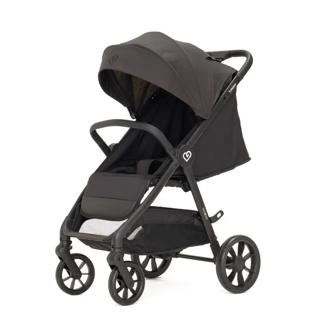 GioJoy 1.Moov passeggino leggero nero reclinabile