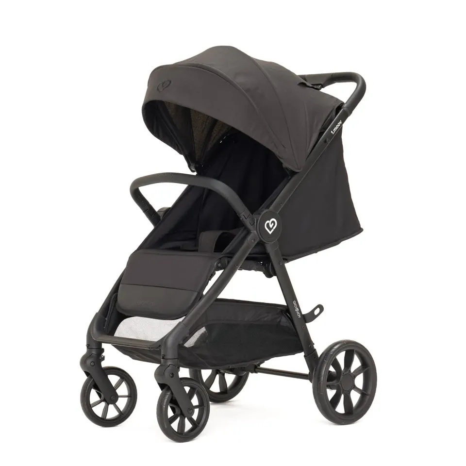 GioJoy 1.Moov passeggino leggero nero reclinabile