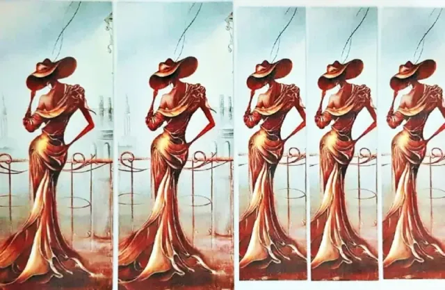 Tela DF4308 carta riso adesiva foglio decoupage