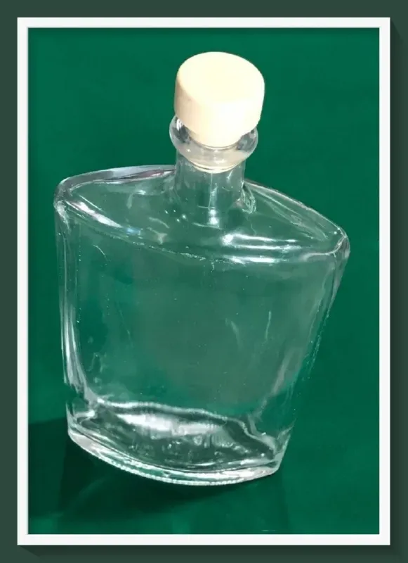 Deco Foam Quadra 000268 bottiglia vetro 500ml trasparente