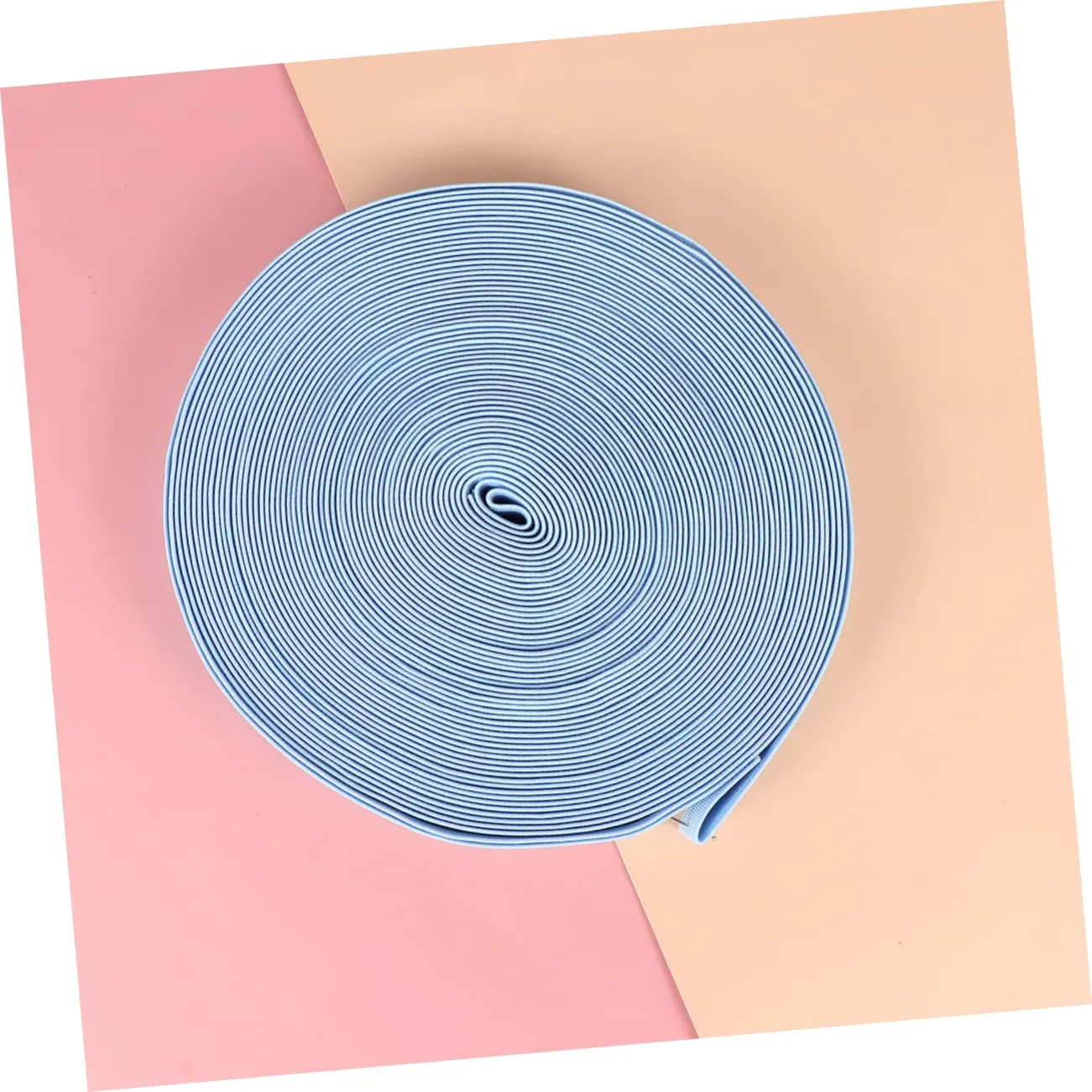 Angoily Elastico banda piatta blu poliestere alta elasticità