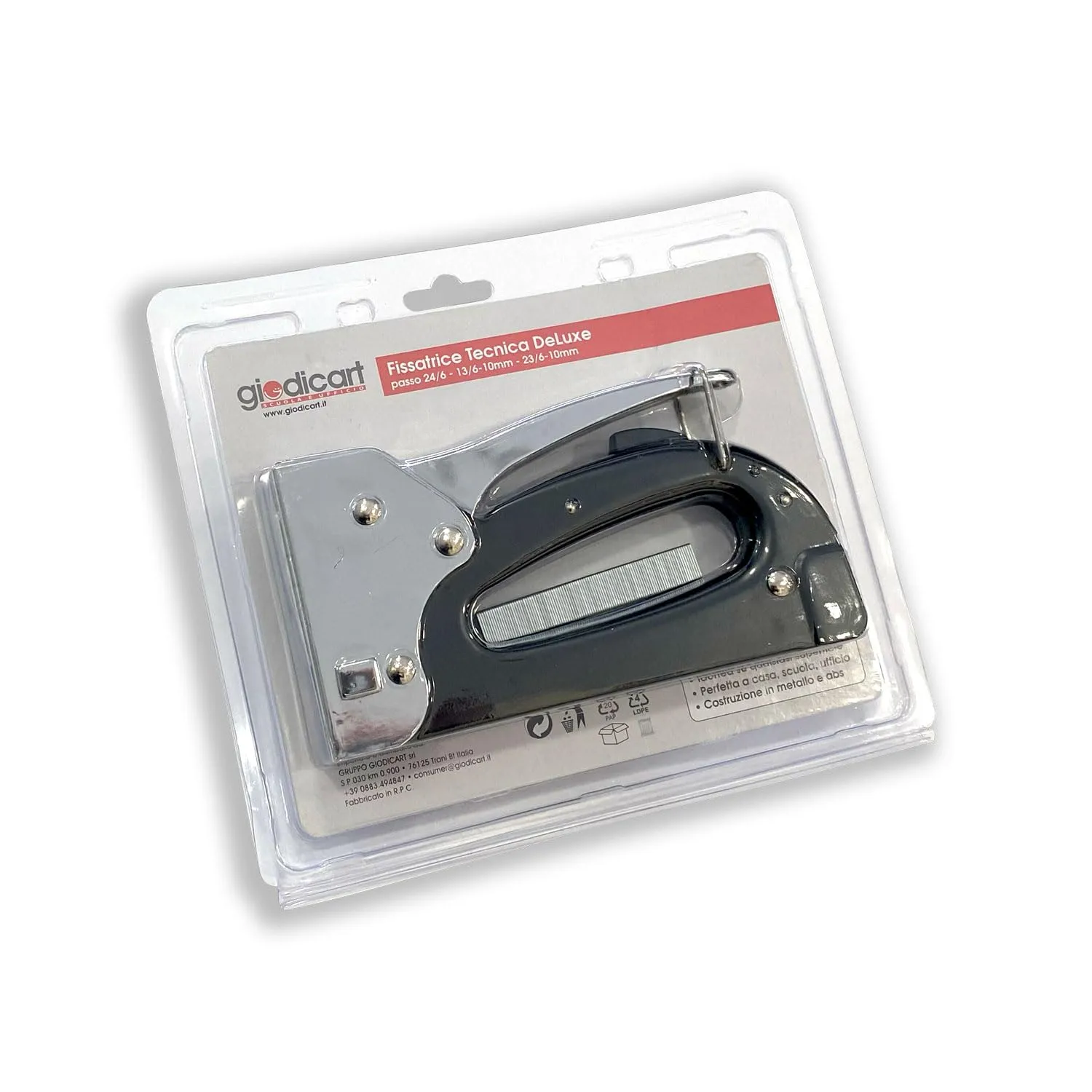 GIODICART Deluxe sparapunti in metallo