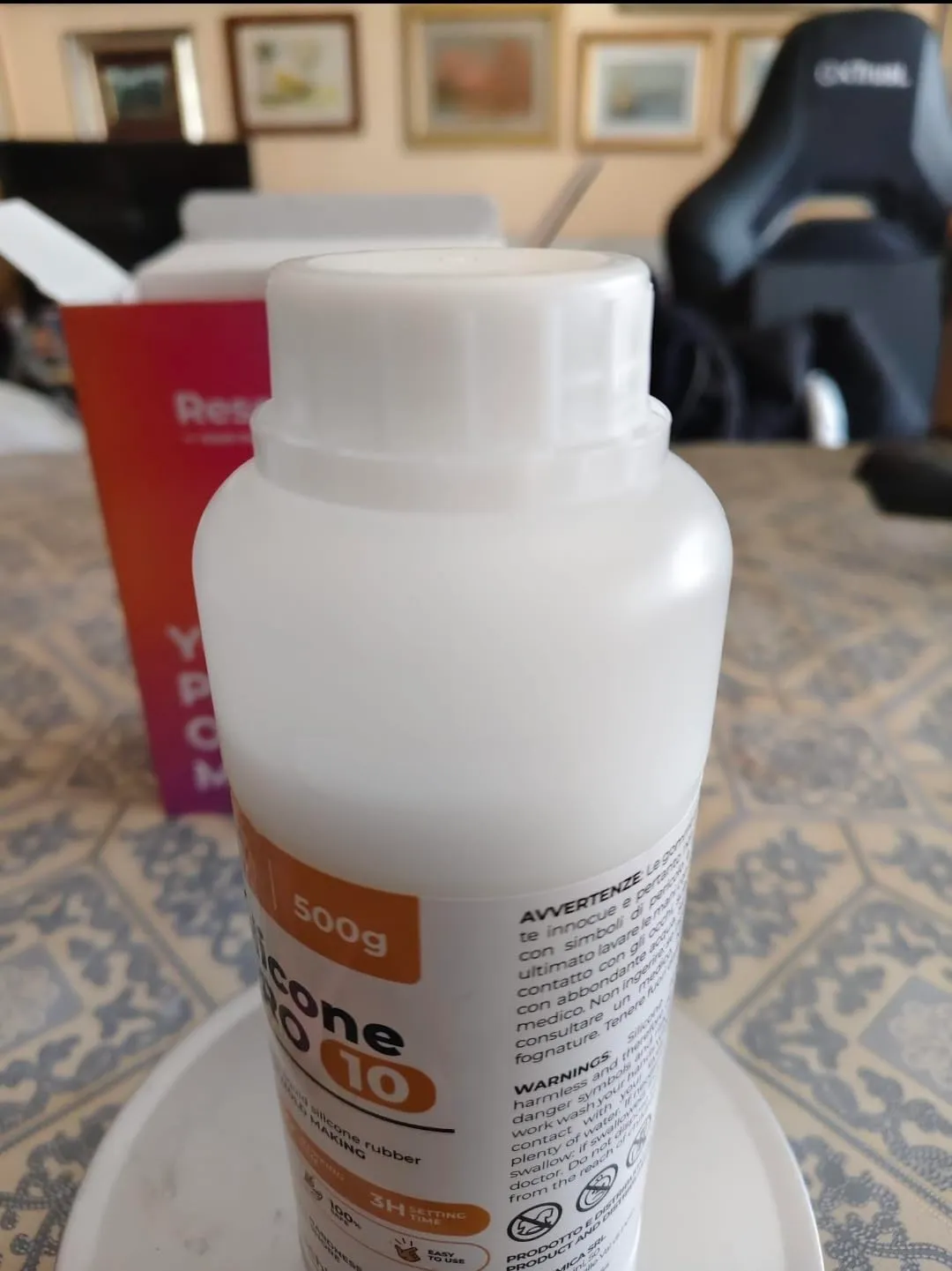 Reschimica R PRO 10 silicone per stampi 1 kg morbido