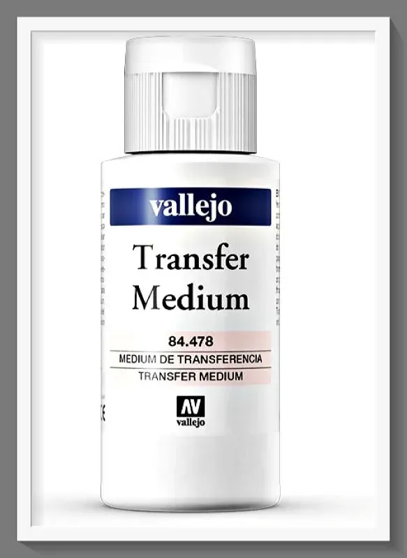 Vallejo 84478 medium transfer immagini 60ml opaco