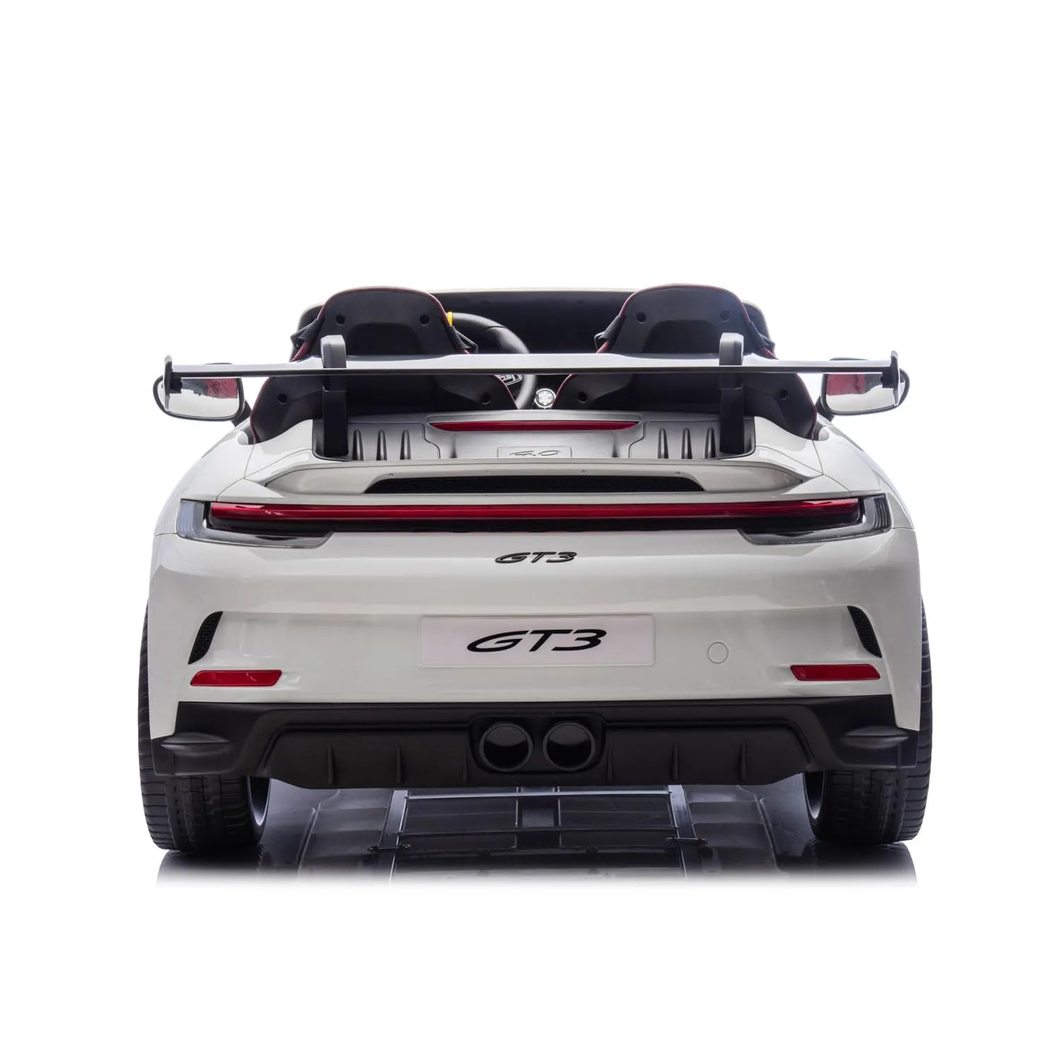 Porsche 911 GT3 auto elettrica bambini bianco 2x35W