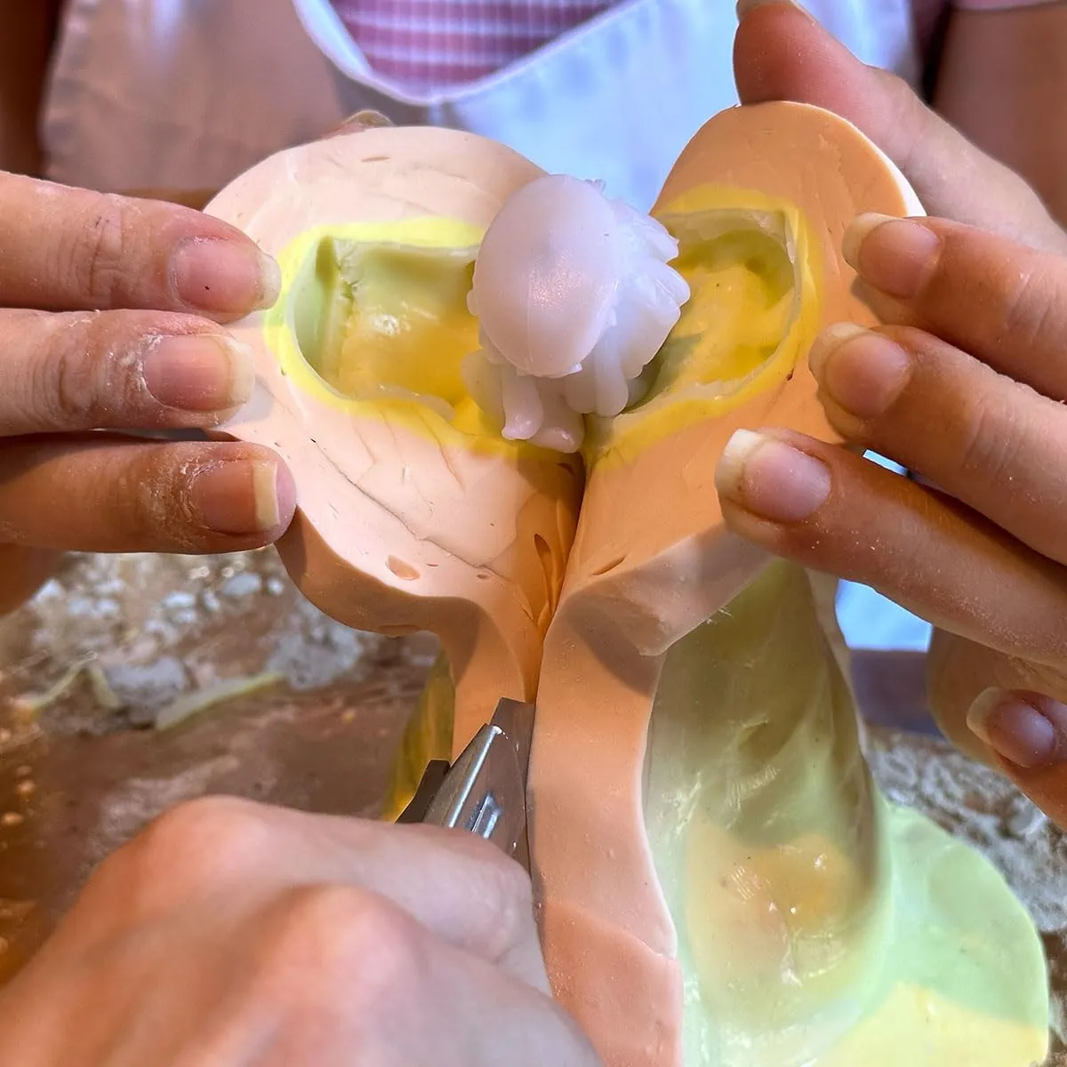 Reschimica R Sculpt gomma siliconica in pasta 10 kg verticale