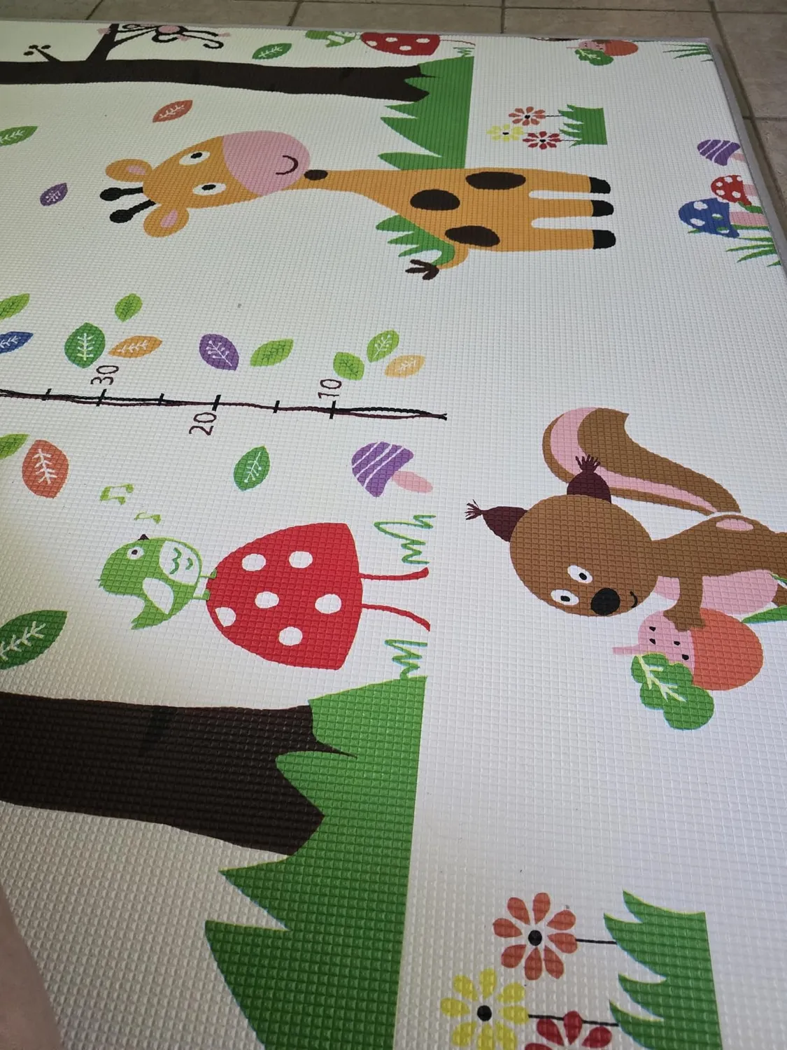 Giodicart Maxi Tappeto Gioco Arrotolabile 200x150 bifacciale