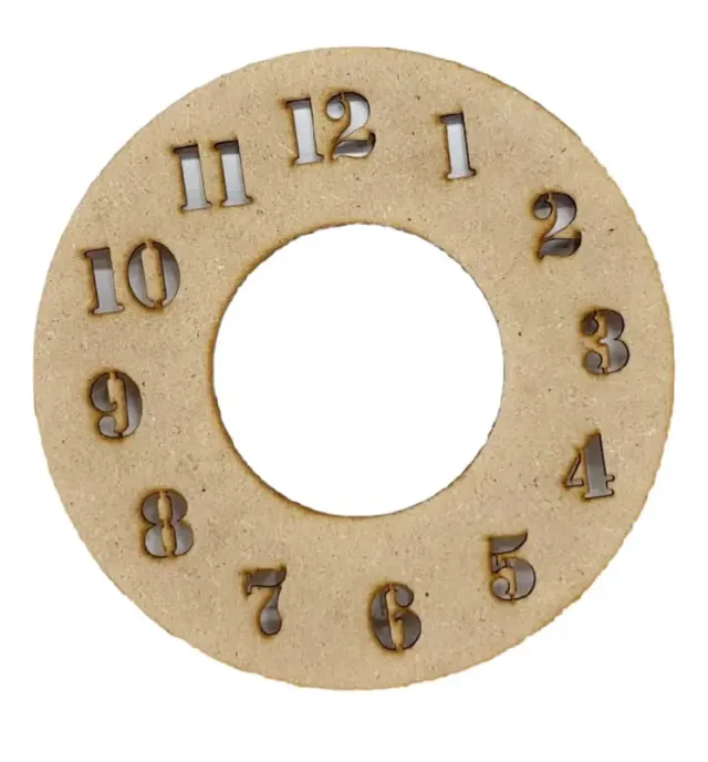 Deco Foam DF003033 pannello orologio rotondo 21x21