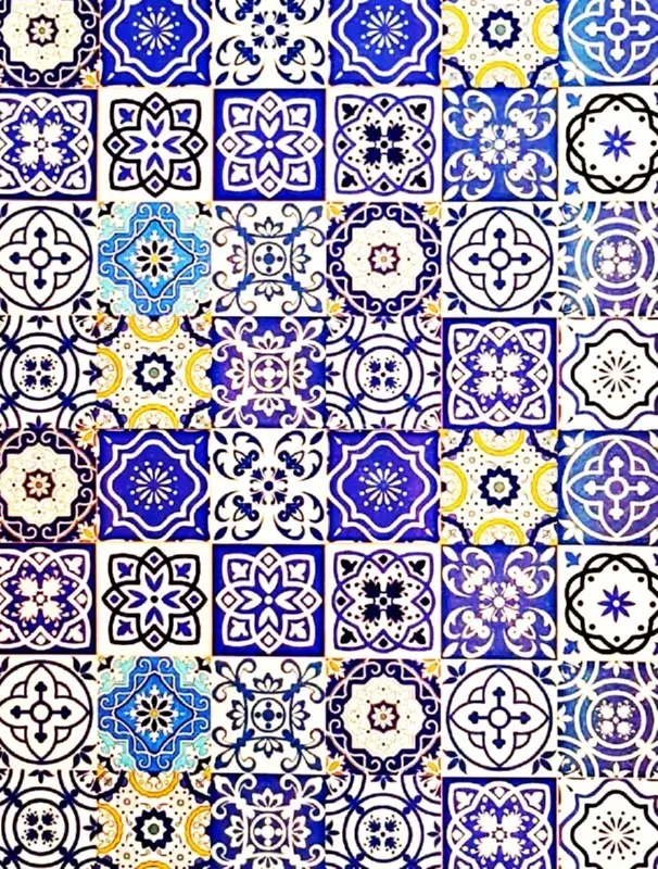 Deco Foam Tela TT-115 carta riso adesiva decoupage