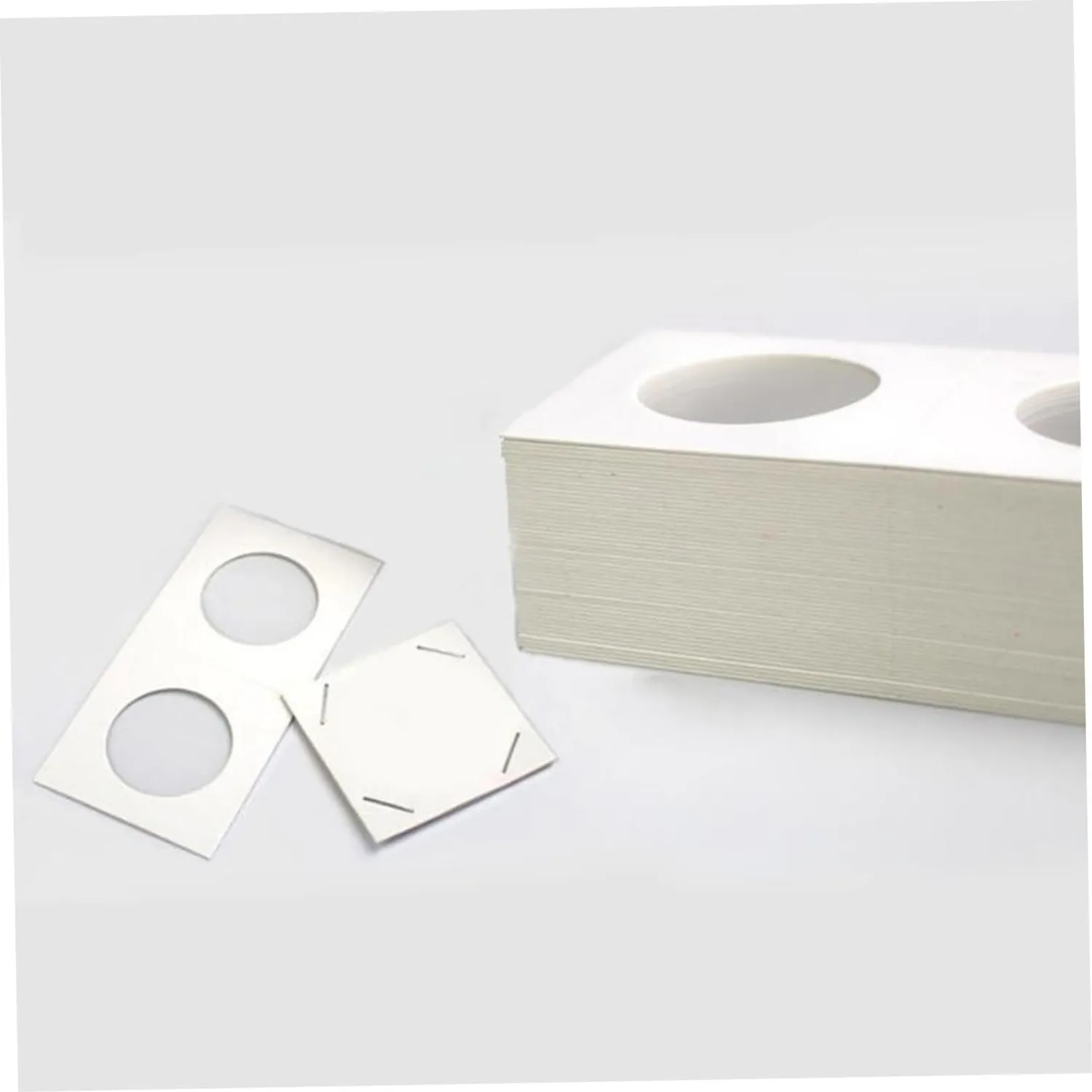 Angoily bustine porta monete 2x2 300 pezzi con finestra mylar