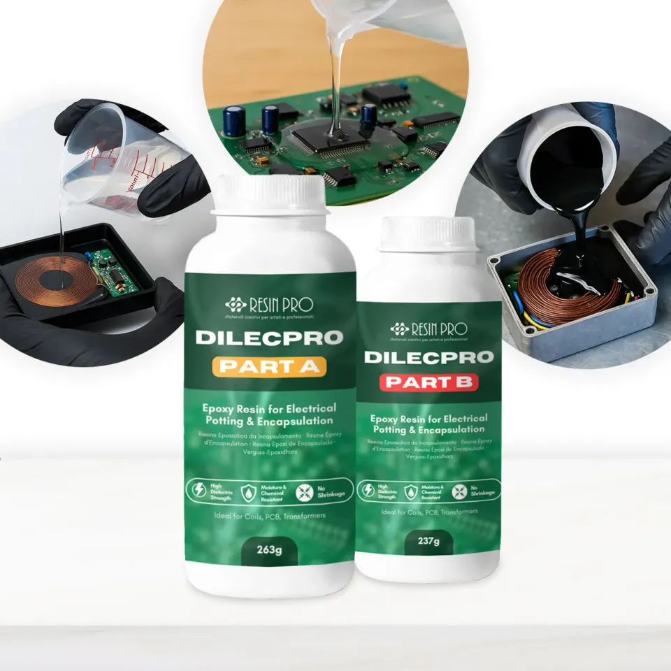 Naturesin DielecPro resina epossidica incapsulamento elettrico trasparente