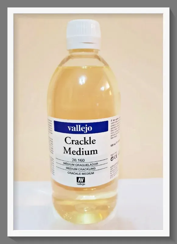 Vallejo VAL28160 medium craquelé 500 ml effetto crepe